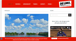 Desktop Screenshot of linksfraktion-hamburg.de